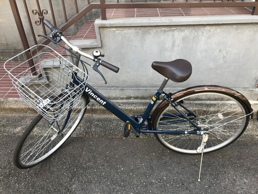 シティサイクル（ネイビー 27インチ）