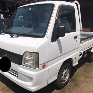 サンバー4wd エアコン　パワステ　走行少なめ
