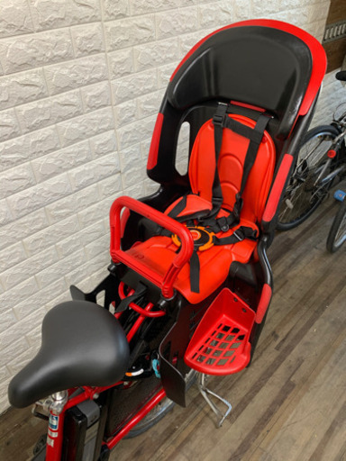 YAMAHA PAS ラフィーニ　8.1AH レッド　前後子供乗せ