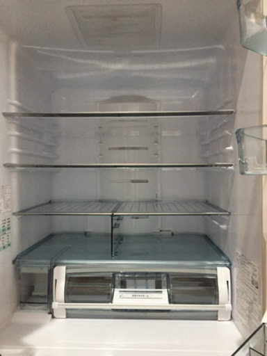 ★美品！★ HITACHI 真空チルド 冷凍冷蔵庫 R-XG51J 505L 6ドア クリスタルホワイト 2019年製