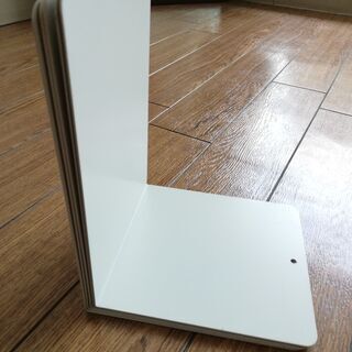 ブックエンド5個を物置用ラック（プランターが置けるサイズ）と交換したい