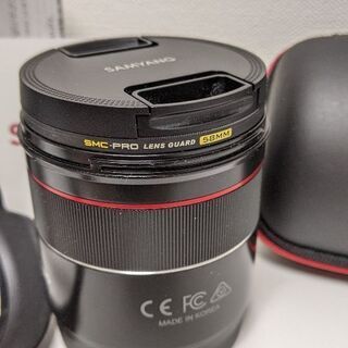 [美品]Samyang 18mm F2.8 Sony レンズガード NDフィルター付き の画像