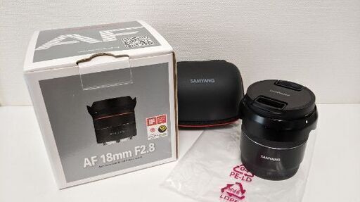 [美品]Samyang 18mm F2.8 Sony レンズガード NDフィルター付き