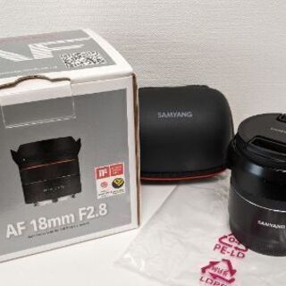 [美品]Samyang 18mm F2.8 Sony レンズガー...