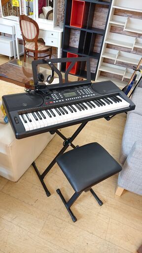 ★ 電子キーボード 電子ピアノ onetone ワントーン OTK-61 スタンド 椅子 ヘッドホン付き ☆配達可能 買取帝国 朝霞店