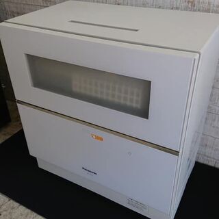 【愛品館江戸川店】パナソニック食器洗い乾燥機「NP-TZ200-W」（2019年製） 食器容量：5人分（食器40点）ID：133-023254-007の画像