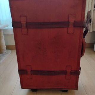 豚革 スーツケース