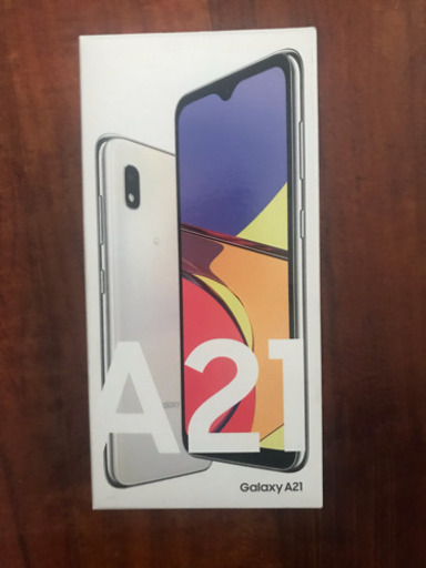 GALAXY A21  64GB 新品未使用 SIM フリー