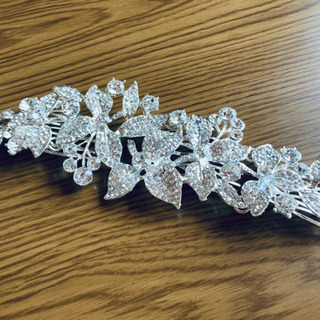 ボンネ リーフ ビジュー ヘッドアクセサリー ヘッドドレス ブライダル