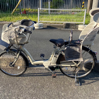BRIGESTONE 電動自転車　3人乗り　