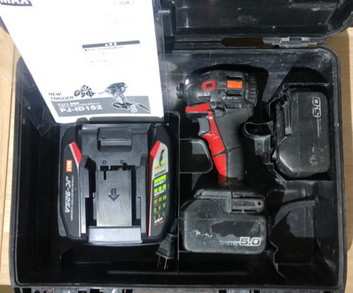 MAX マックス　PJ−152R 14V/18V インパクトドライバー　フルセット