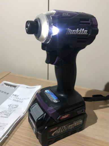 マキタ　TD001 40V インパクトドライバー