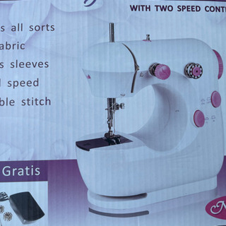 YISSVIC 電動ミシン 電子ミシン 家庭用ミシン コンパクト小型  リサイクルショップ宮崎屋21.4.21Fの画像