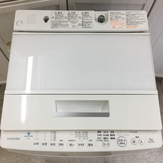 愛品館江戸川店】TOSHIBA 全自動洗濯機 「AW-7D7」 （2019年製）お