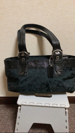 4MKO260  コーチ COACH トート ハンド バック 黒