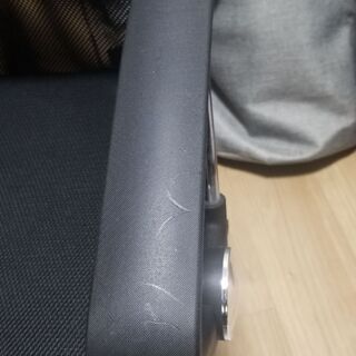 オフィスチェア（ブラック）の画像