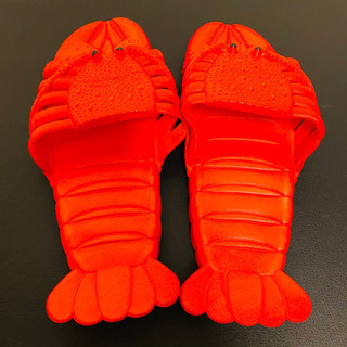 #伊勢海老#サンダル#スリッパ#新品#面白グッズ#の画像