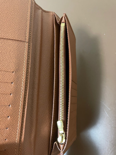 ポルトフォイユ ブラザ モノグラム ブラウン レザー 二つ折り長財布 LOUIS VUITTON
