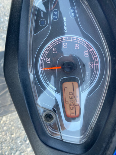 スズキ アドレスV125S   CF4MA  リアボックス、スクリーン付き♪ LEDヘッドライト 走行テスト済み 関東圏内即日配送可能です！