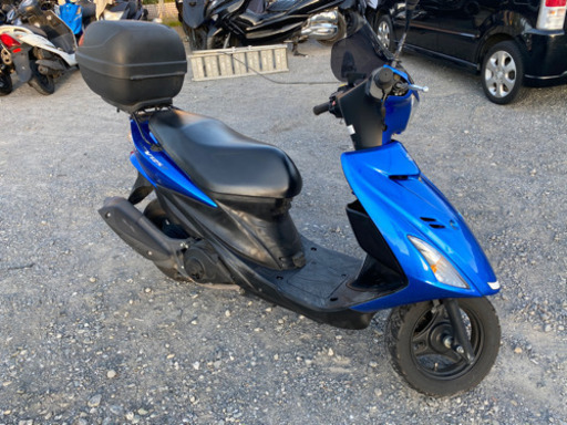スズキ アドレスV125S   CF4MA  リアボックス、スクリーン付き♪ LEDヘッドライト 走行テスト済み 関東圏内即日配送可能です！