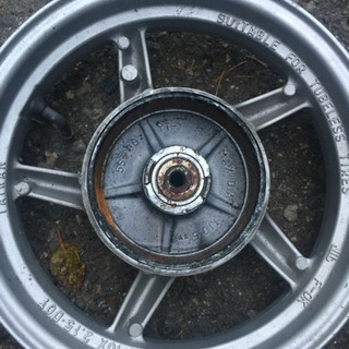 ヤマハ4ストFI車用フロントホイールの画像