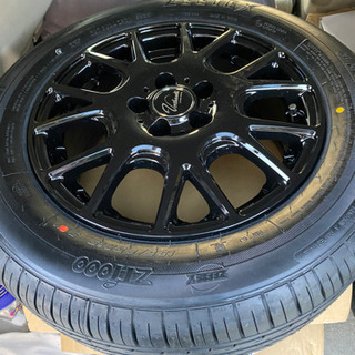 新品 夏タイヤ・アルミホイールセット4本 195/65R15
