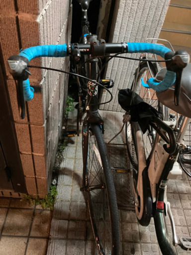 MASI INIZIO ロードバイク　サビ、後輪パンク