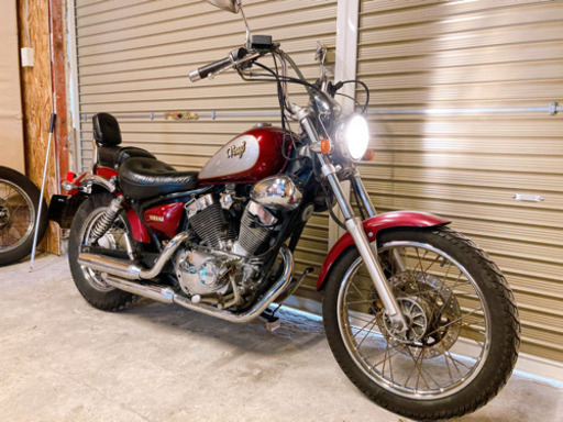 ヤマハ　ビラーゴ250  ワインレッド　配送可能　支払いは現金or振り込みも可能