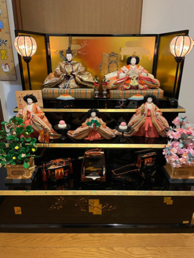 ひな人形　秀峰　作