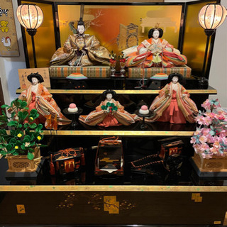ひな人形　秀峰　作