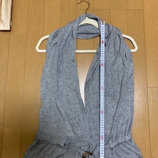 ベスト　グレーデザインベスト