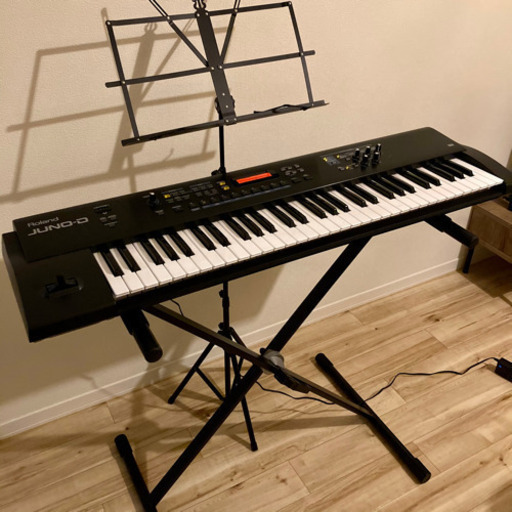 シンセサイザー Roland JUNO-D 61鍵盤 キーボード 電子ピアノ 美品