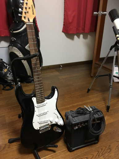 エレキギター、アンプ　交渉中
