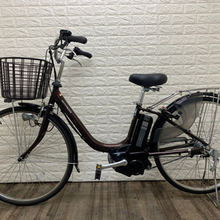 YAMAHA PAS natura ブラウン 新基準 電動アシスト自転車