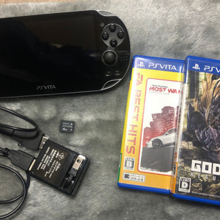 PSVita 本体初期化済 ソフト2本付き 