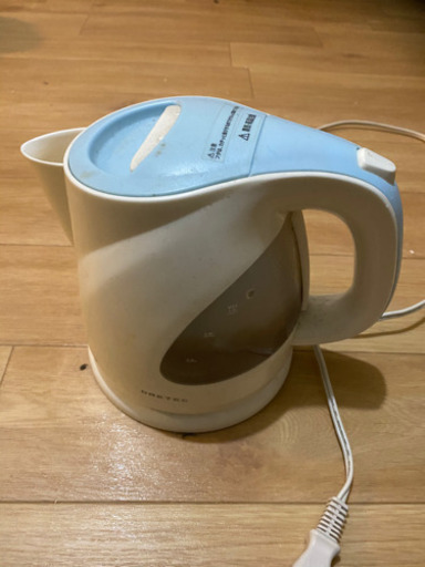 電気ケトル 電気ポット DRETEC 中古
