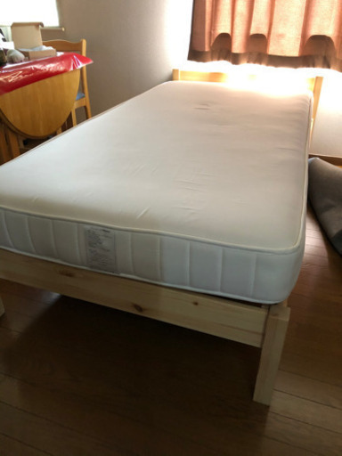 無印良品　シングルベッド　マットレス付き