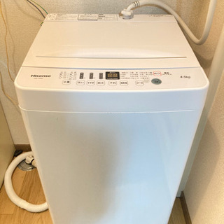 ラララセットで大特価♫】Hisense 2ドア冷蔵庫2020・洗濯機2017