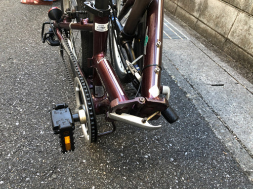 折り畳み自転車　ミニクーパー
