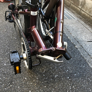 折り畳み自転車　ミニクーパー