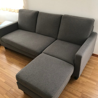 【ニトリ】美品カウチソファーの画像