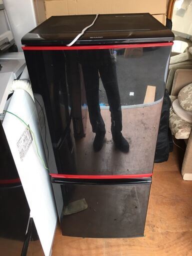 冷凍 冷蔵庫 SHARP シャープ 2ドア 137L SJ-BK14Y つけかえどっちもドア 2ドア冷蔵庫 電気