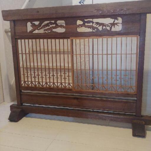 レトロ和風なついたてです