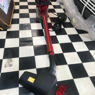 【リサイクルショップ八光　田上店】MOOSOO(モーソー) D600 掃除機 コード式 600W パワフルな吸引力 サイクロン式 超軽量 ハンディクリーナー 2in1(レッド)の画像