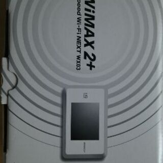 UQ WIMAX 2+ Speed Wi-Fi NEXT WX03