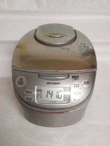 (売約済み)三菱 MITSUBISHI IHジャー炊飯器 NJ-KH10-S形 5.5合炊き