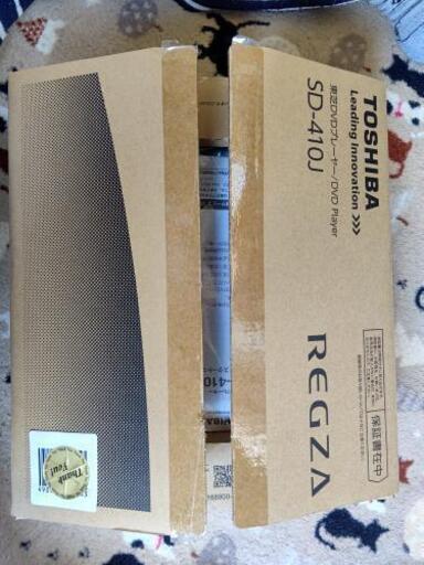 東芝 REGZA DVDプレイヤー sd-410j