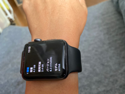 apple watch 第二世代　上部に傷あり