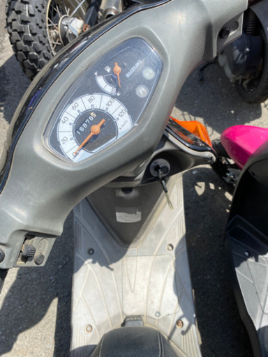 SUZUKI アドレスv125 実動　ピンクナンバー　福岡市南区
