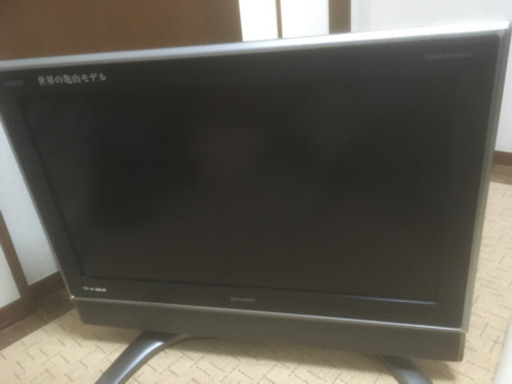 亀山モデル　AQUOS32型　画面綺麗